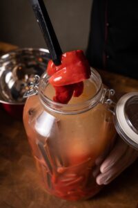 What causes fermented vegetables to become soft and mushy?